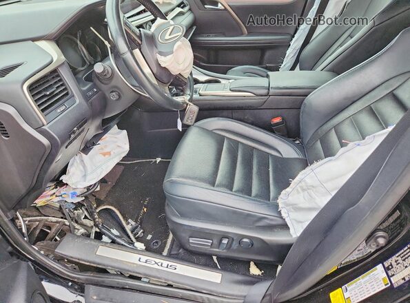 2T2SZMAA8MC209510 2021 LEXUS RX Black Вид салону спереду