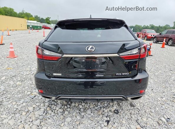 2T2SZMAA8MC209510 2021 LEXUS RX Black Вид ззаду