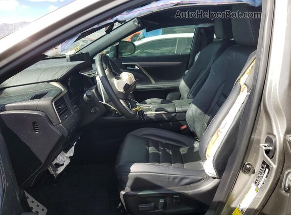 2T2YZMDA5MC297549 2021 LEXUS RX Gray Вид салону спереду