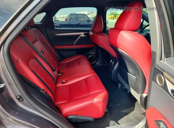2T2YZMDA9NC345068 2022 LEXUS RX Серый Вид задней части салона