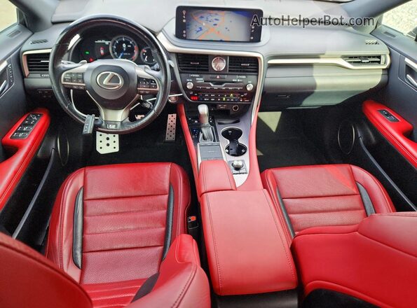 2T2YZMDA9NC345068 2022 LEXUS RX Серый Вид панели приборов