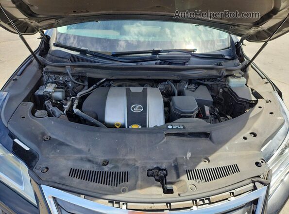 2T2ZZMCA0GC022391 2016 LEXUS RX Black უკანა სალონის ხედი