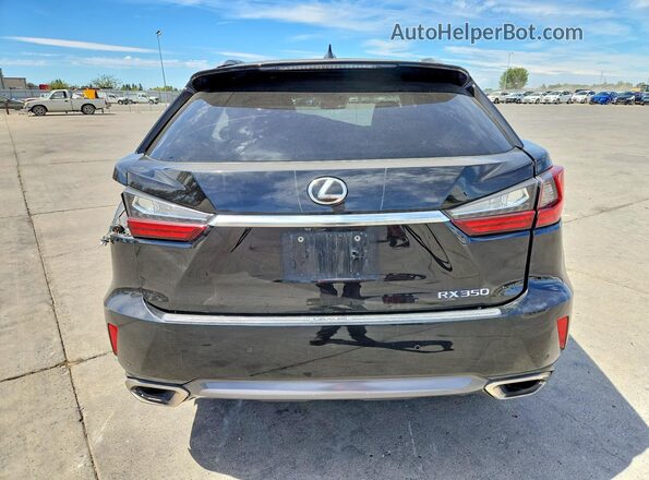 2T2ZZMCA0GC022391 2016 LEXUS RX Black უკანა ხედი