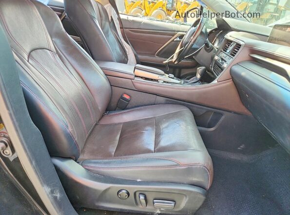 2T2ZZMCA0GC022391 2016 LEXUS RX Black წინა სალონის ხედი