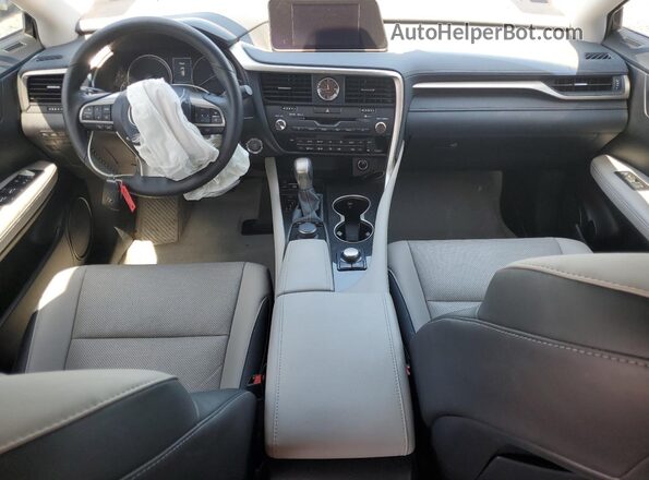 2T2ZZMCA0HC078154 2017 LEXUS RX Серебряный Вид панели приборов