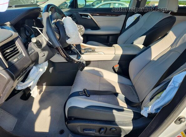 2T2ZZMCA0KC117641 2019 LEXUS RX Silver Вид салону спереду