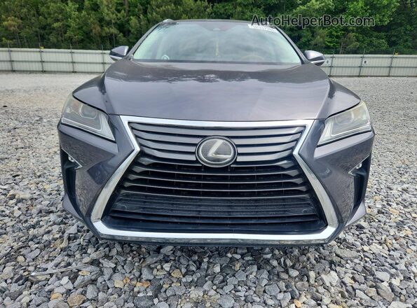 2T2ZZMCA1GC017023 2016 LEXUS RX Gray Widok z przodu