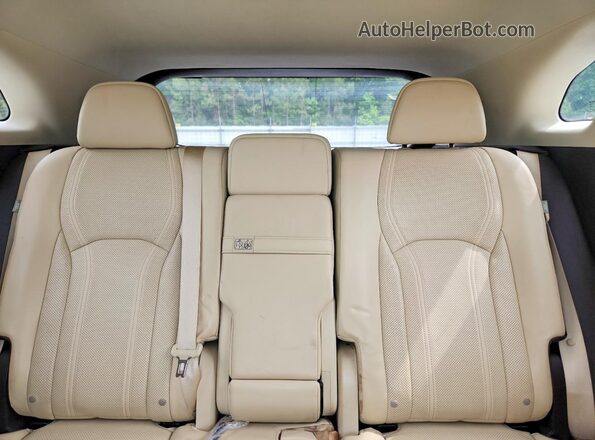 2T2ZZMCA1GC017023 2016 LEXUS RX Gray Widok tylnych siedzeń