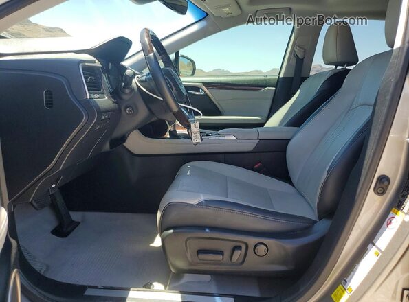 2T2ZZMCA3HC077452 2017 LEXUS RX Silver წინა სალონის ხედი