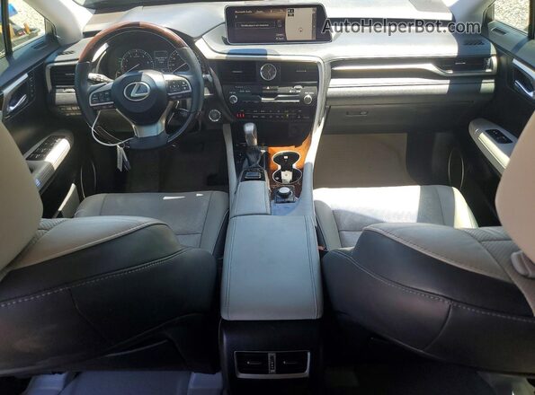2T2ZZMCA3HC077452 2017 LEXUS RX Silver წინა პანელის ხედი