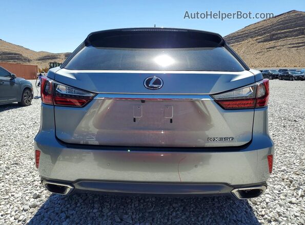 2T2ZZMCA3HC077452 2017 LEXUS RX Silver უკანა ხედი