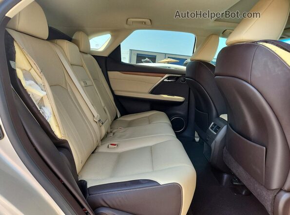 2T2ZZMCA6GC033783 2016 LEXUS RX Beige Սալոնի հետևի տեսք