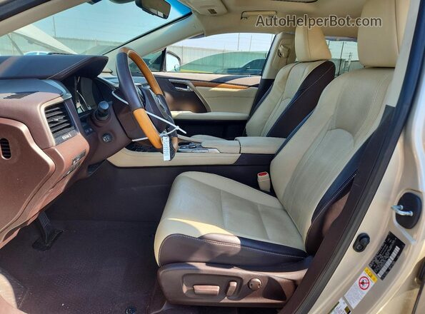 2T2ZZMCA6GC033783 2016 LEXUS RX Beige Սալոնի դիմացի տեսք