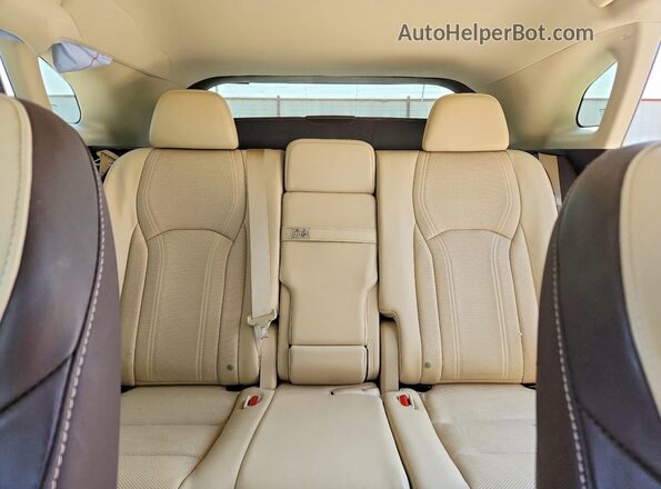 2T2ZZMCA6GC033783 2016 LEXUS RX Beige Հետևի նստատեղերի տեսք