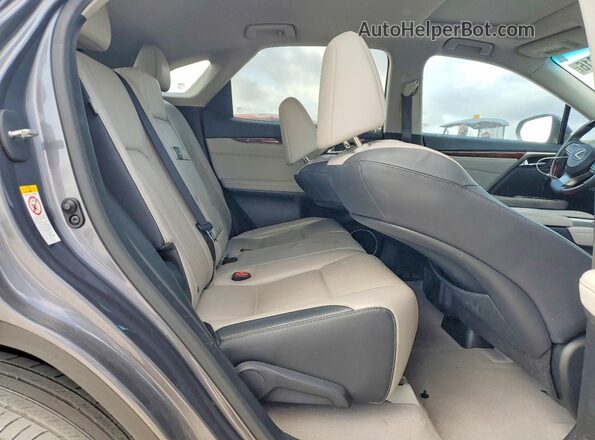 2T2ZZMCA7GC005118 2016 LEXUS RX Gray Вид задньої частини салону