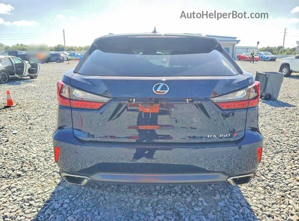 2T2ZZMCA7KC141841 2019 LEXUS RX Blue უკანა ხედი