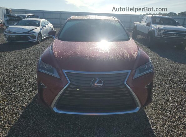 2T2ZZMCAXKC118716 2019 LEXUS RX Красный Вид спереди