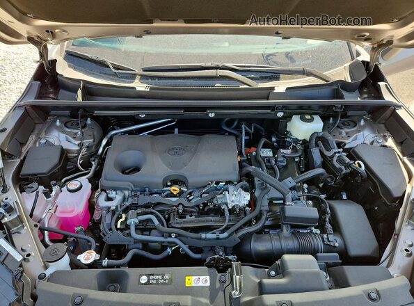 2T36CRAV0TC005250 2026 TOYOTA RAV4 Gray Vista del compartimento del motor