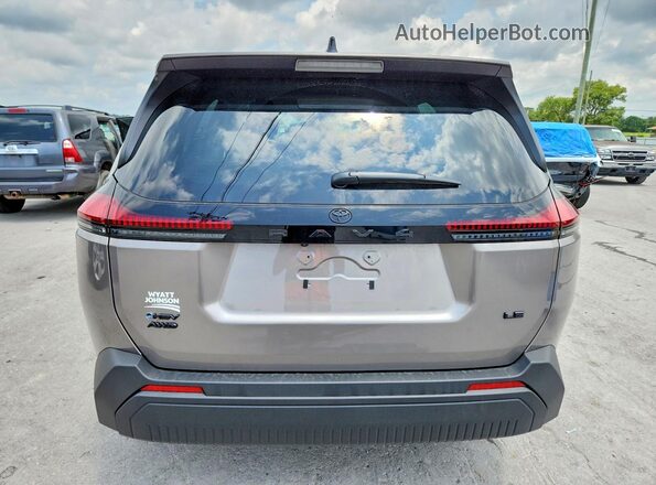 2T36CRAV0TC027507 2026 TOYOTA RAV4 Gray Вид ззаду
