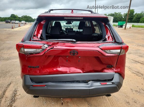 2T3A1RFV0SW570345 2025 TOYOTA RAV4 Red Вид ззаду