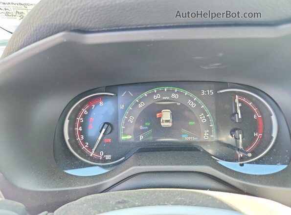 2T3A1RFV2SW583033 2025 TOYOTA RAV4 Серый Вид щитка приборов