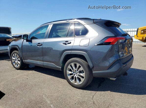 2T3A1RFV3MC147599 2021 TOYOTA RAV4 Gray Задня ліва чверть