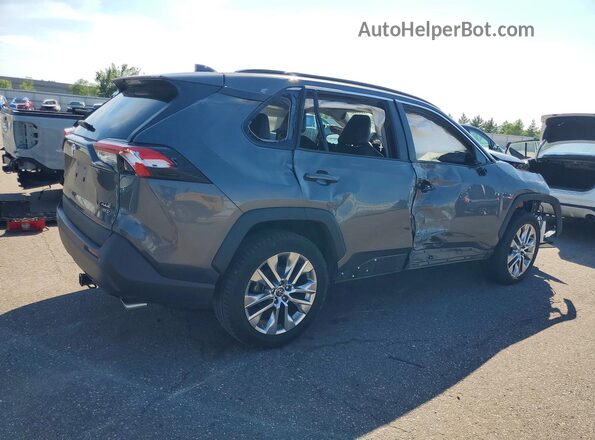 2T3A1RFV3MC147599 2021 TOYOTA RAV4 Gray Задня права чверть