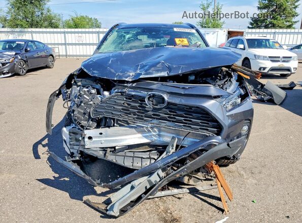 2T3A1RFV3MC147599 2021 TOYOTA RAV4 Gray Вид спереду