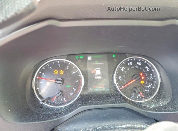 2T3A1RFV3MC147599 2021 TOYOTA RAV4 Gray Вид щитка приладів