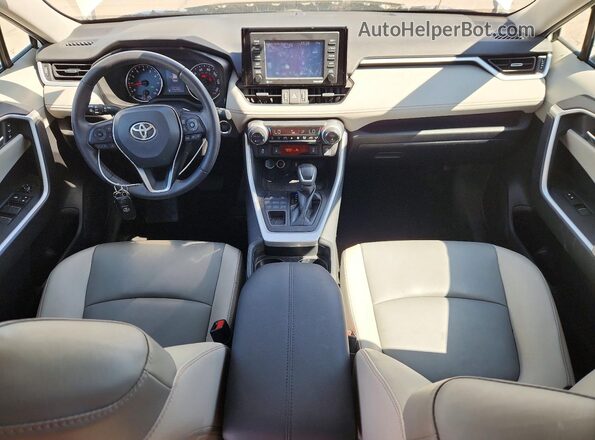 2T3A1RFV5MW231440 2021 TOYOTA RAV4 White Առջևի վահանակի տեսք