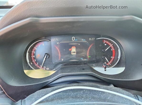2T3A1RFV5PW362081 2023 TOYOTA RAV4 Gray Սարքավորումների վահանակի տեսք