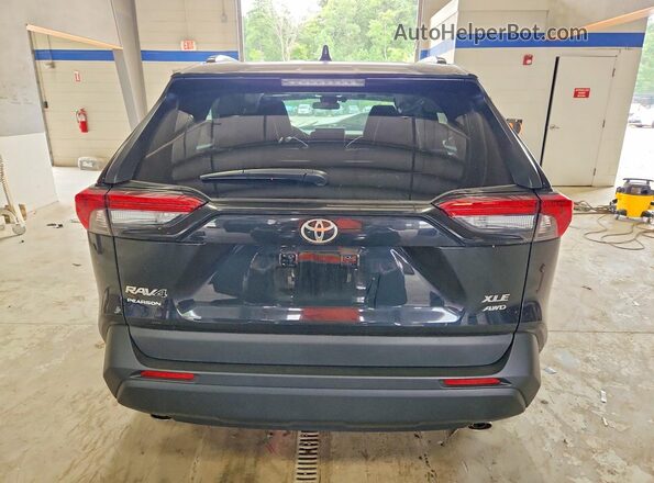 2T3A1RFV5SW612069 2025 TOYOTA RAV4 Black Вид ззаду