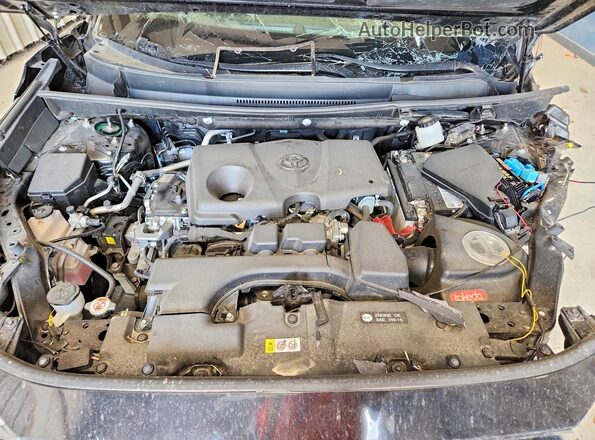 2T3A1RFV6SC525976 2025 TOYOTA RAV4 Black Engine compartment view
