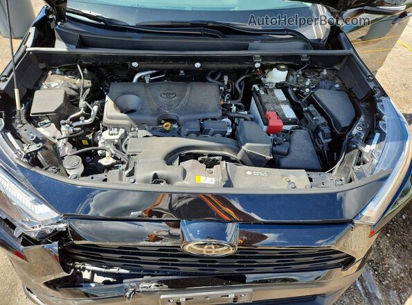 2T3A1RFV8SW551784 2025 TOYOTA RAV4 Black ძრავის განყოფილების ხედი