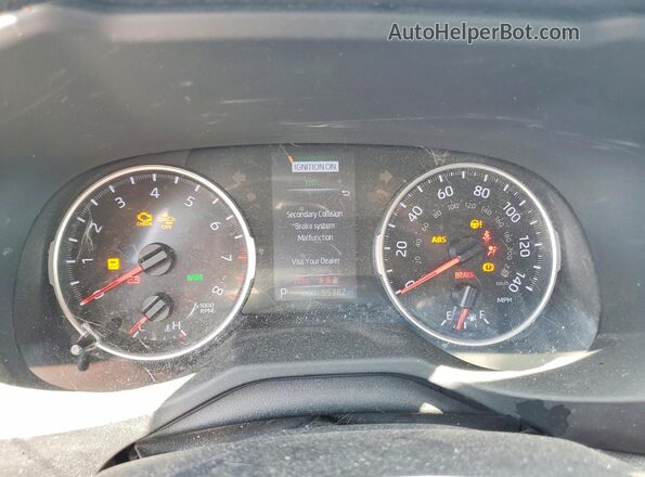 2T3A1RFV9KW073391 2019 TOYOTA RAV4 Gray Սարքավորումների վահանակի տեսք