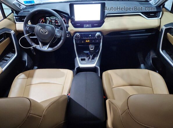 2T3A1RFVXSW505955 2025 TOYOTA RAV4 White Widok deski rozdzielczej