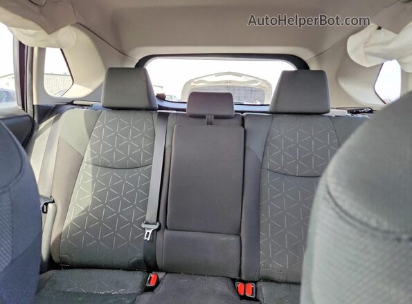 2T3B1RFV1RC399279 2024 TOYOTA RAV4 Gray Հետևի նստատեղերի տեսք