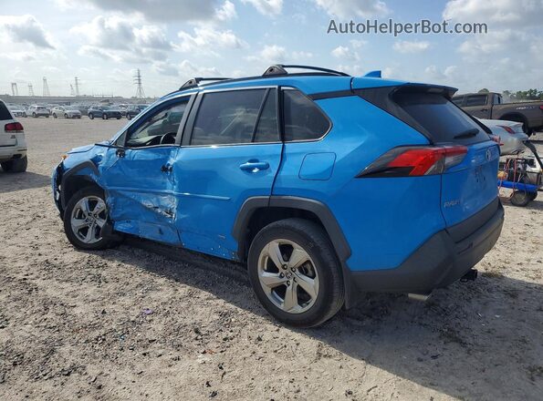 2T3B6RFV2MW029516 2021 TOYOTA RAV4 Blue Tył lewy
