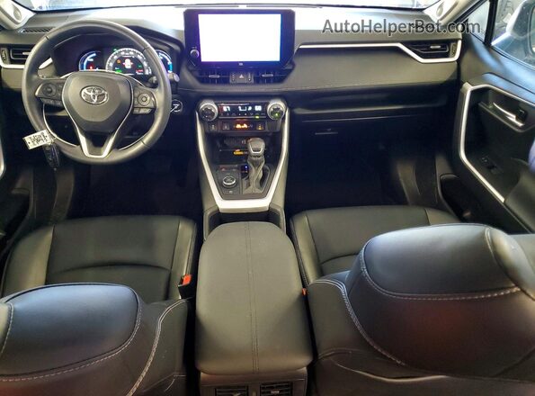 2T3B6RFV6RW055723 2024 TOYOTA RAV4 White Вид панелі приладів