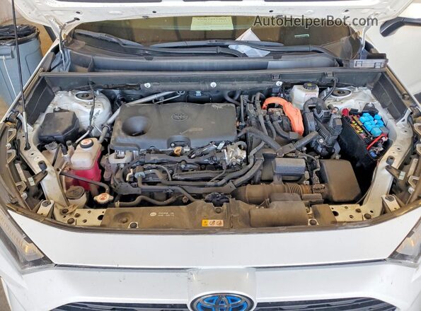 2T3B6RFV6RW055723 2024 TOYOTA RAV4 White Вид підкапотного простору