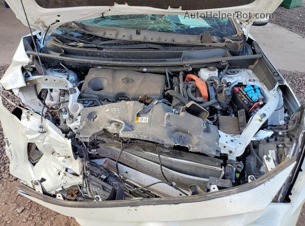 2T3B6RFVXNW033928 2022 TOYOTA RAV4 Белый Вид задней части салона
