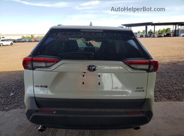 2T3B6RFVXNW033928 2022 TOYOTA RAV4 Белый Вид сзади