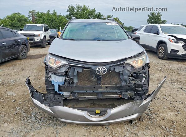 2T3BFREV0GW449734 2016 TOYOTA RAV4 Silver Դիմացի տեսք