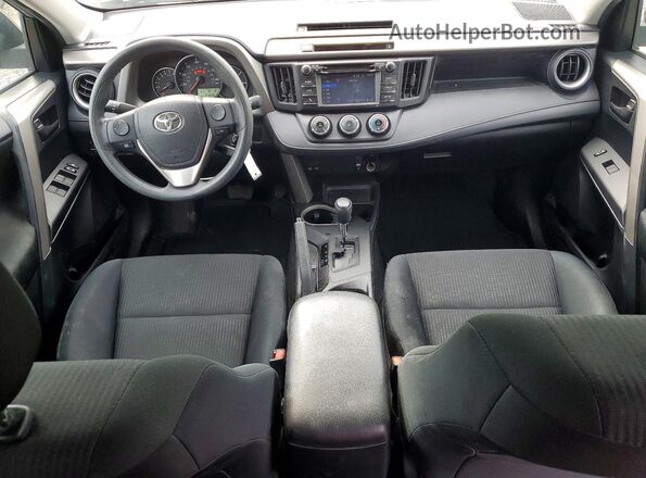 2T3BFREV0GW449734 2016 TOYOTA RAV4 Silver Առջևի վահանակի տեսք