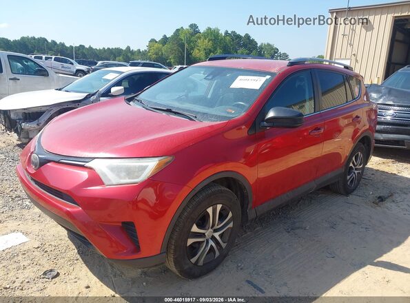 2T3BFREV1HW548905 2017 TOYOTA RAV4 Red Przód lewy
