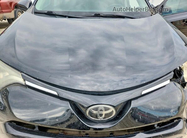 2T3BFREV3HW597992 2017 TOYOTA RAV4 Black ძრავის განყოფილების ხედი