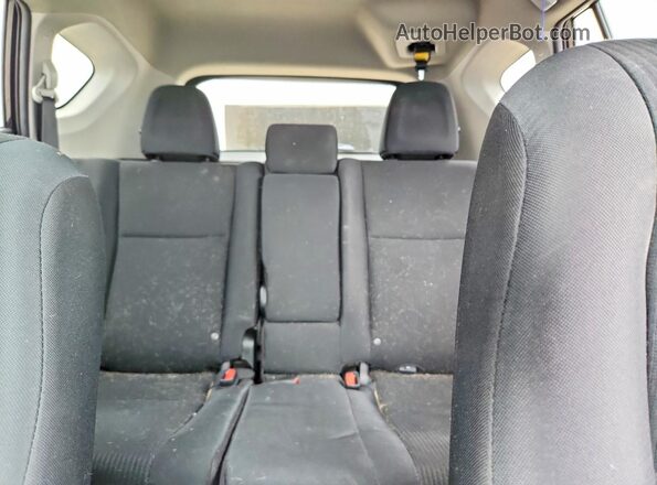 2T3BFREV3HW597992 2017 TOYOTA RAV4 Black უკანა სავარძლების ხედი