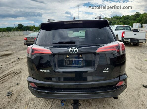 2T3BFREV3HW597992 2017 TOYOTA RAV4 Black უკანა ხედი