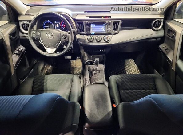 2T3BFREV3JW853229 2018 TOYOTA RAV4 Red Vista del salpicadero