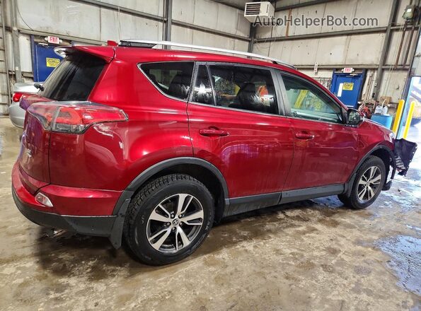 2T3BFREV3JW853229 2018 TOYOTA RAV4 Red Trasero derecho